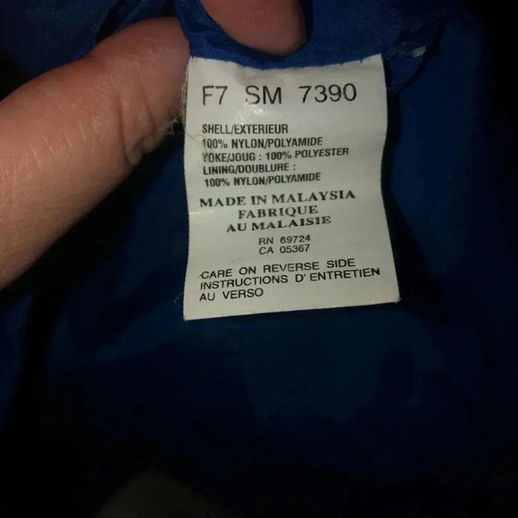 Columbia Men’s Bugaboo Raincoat Windbreaker Jacket Blue/Yellow Size Large - Picture 6 of 10